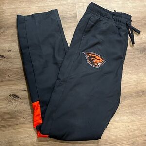 Oregon State Beavers Gray and Orange Athletic Pants